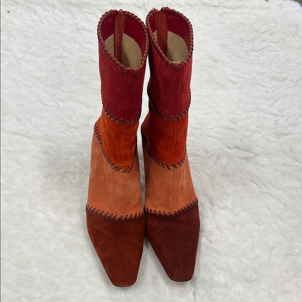Salvatore Ferragamo Suede Ankle Boots View 2